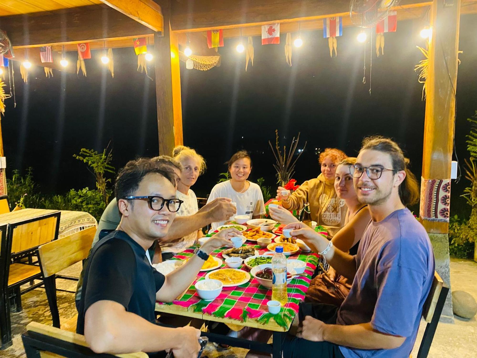 Du Gia Field View Homestay Lang Cac Экстерьер фото
