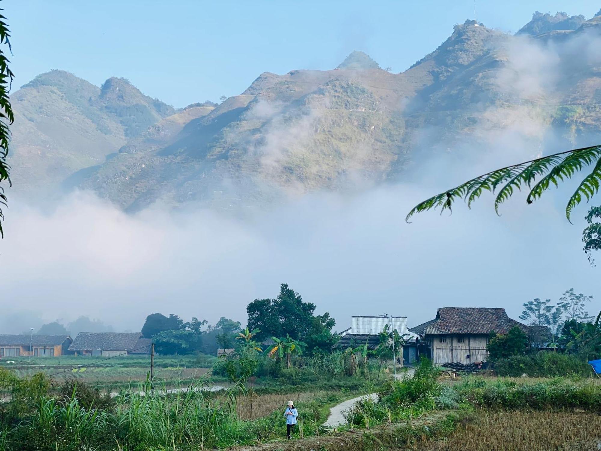 Du Gia Field View Homestay Lang Cac Экстерьер фото