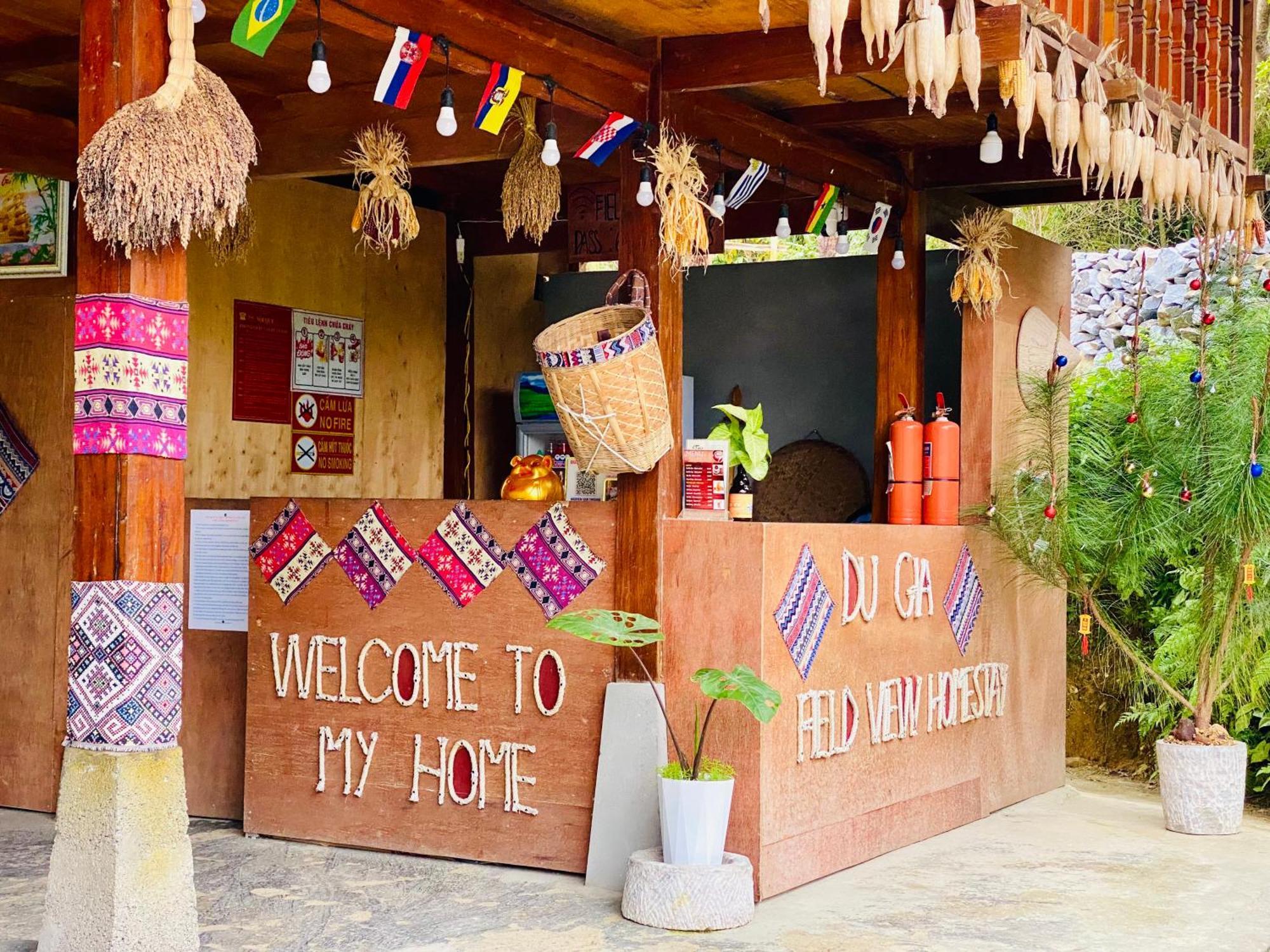 Du Gia Field View Homestay Lang Cac Экстерьер фото