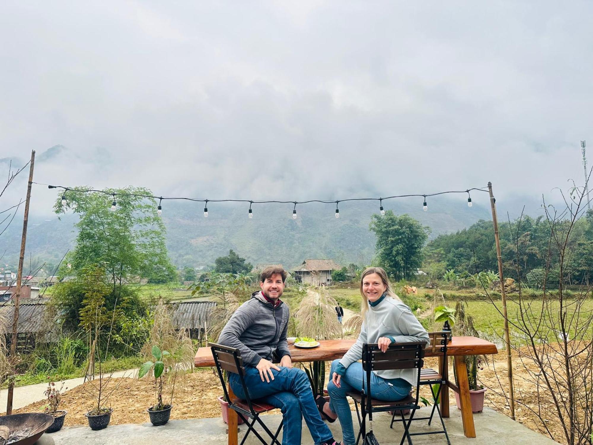 Du Gia Field View Homestay Lang Cac Экстерьер фото