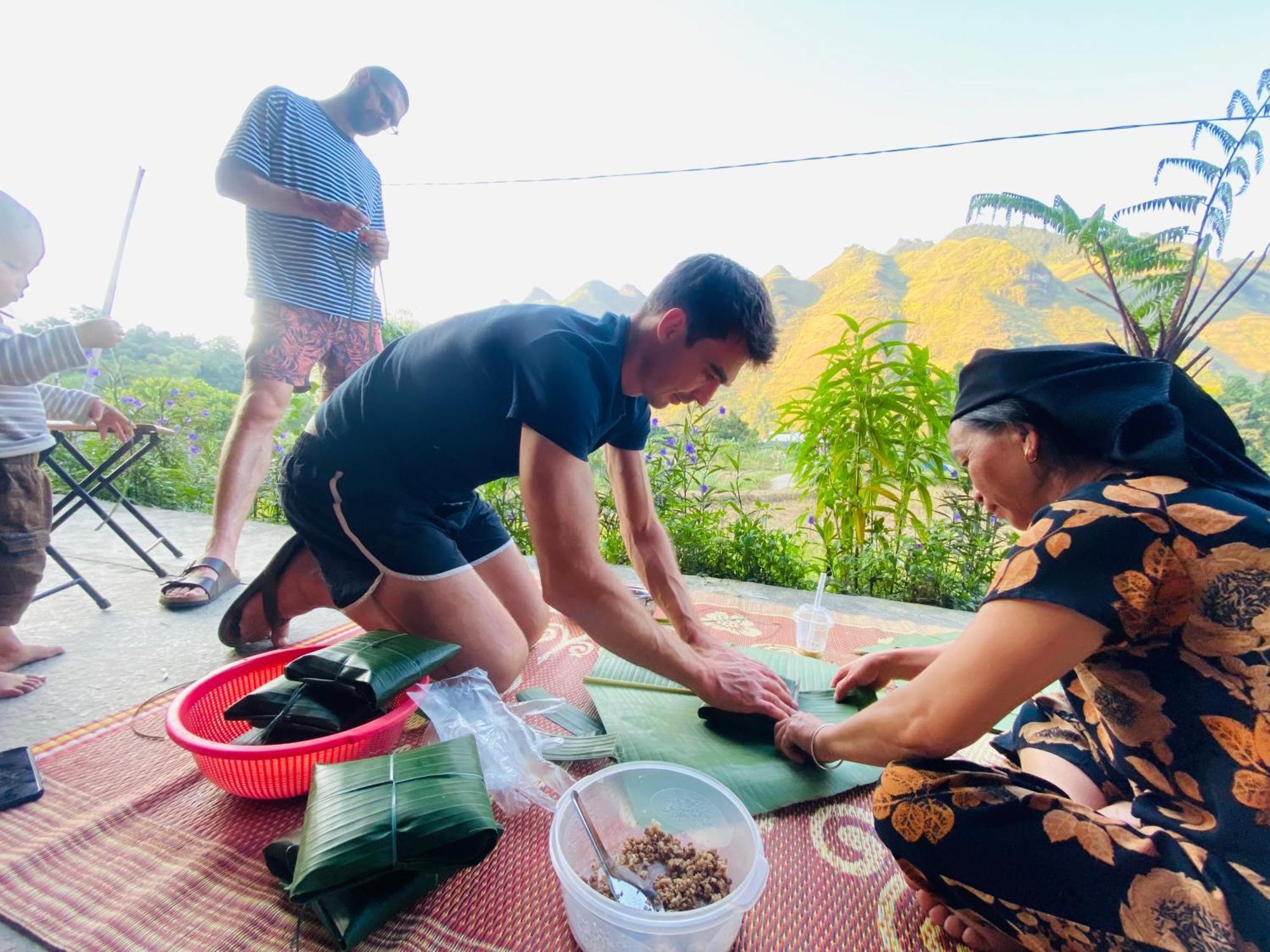 Du Gia Field View Homestay Lang Cac Экстерьер фото