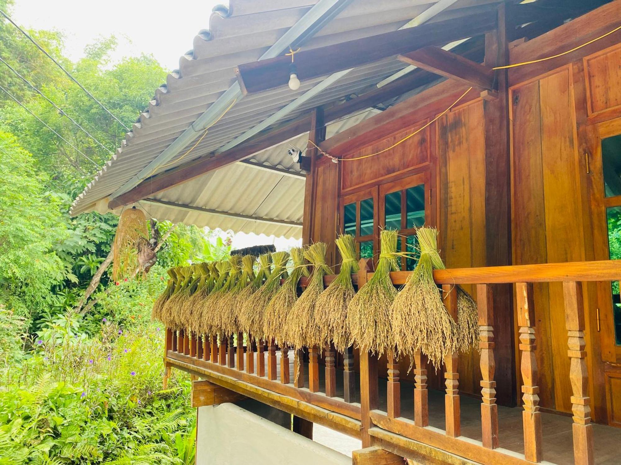 Du Gia Field View Homestay Lang Cac Экстерьер фото