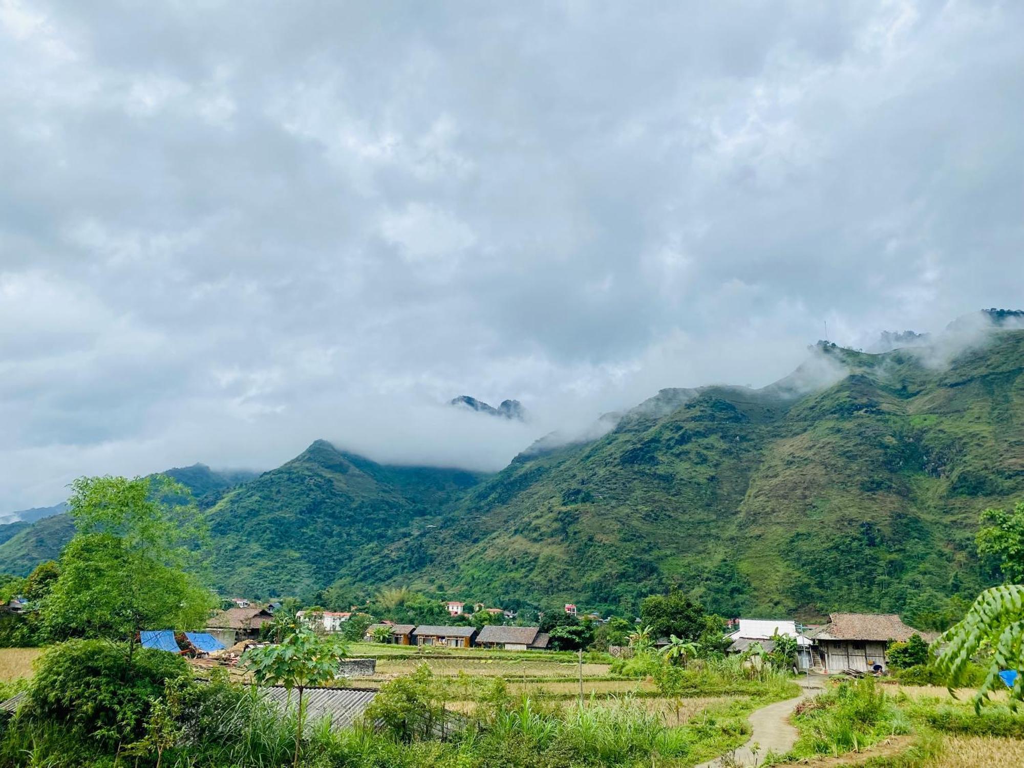 Du Gia Field View Homestay Lang Cac Экстерьер фото