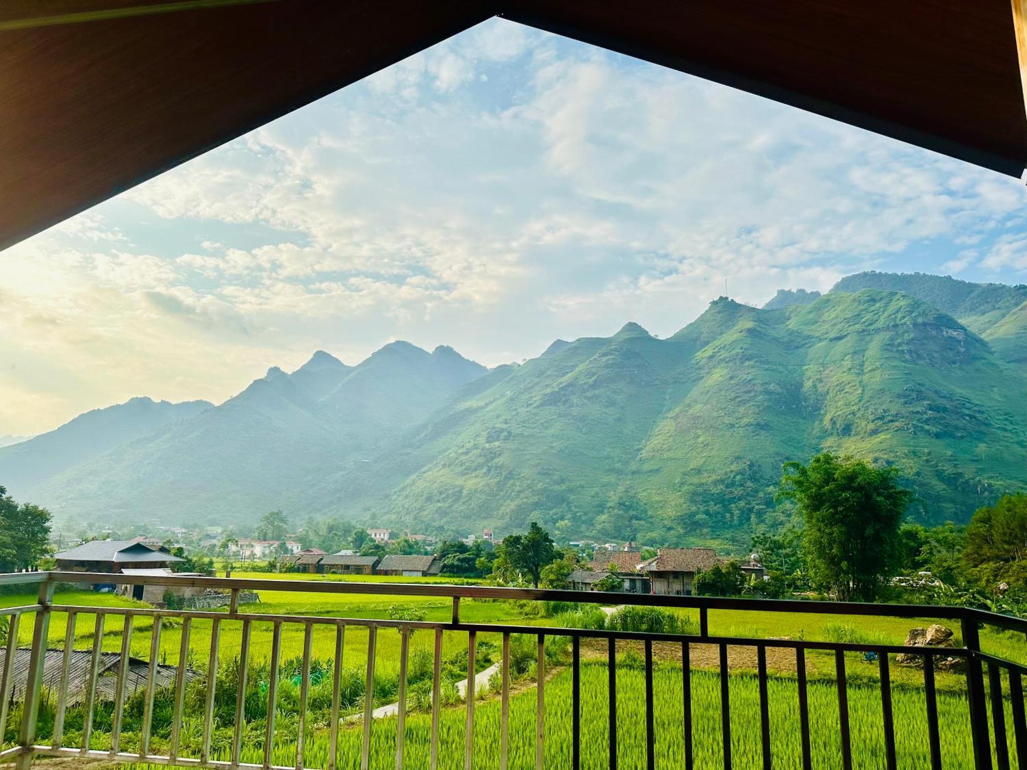 Du Gia Field View Homestay Lang Cac Экстерьер фото