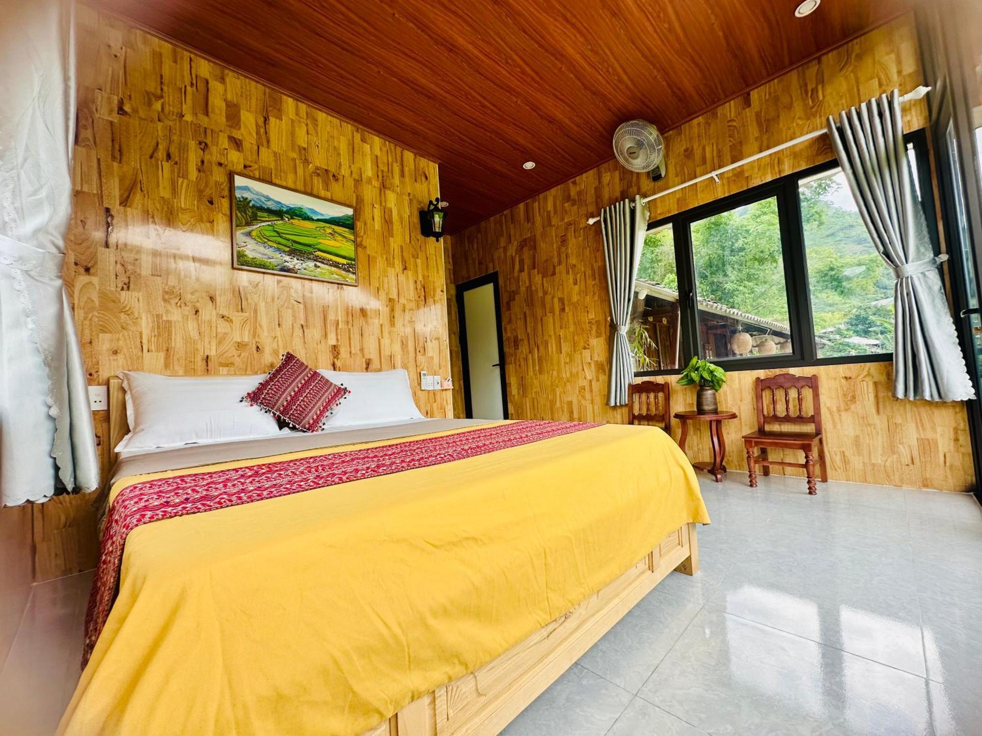 Du Gia Field View Homestay Lang Cac Экстерьер фото