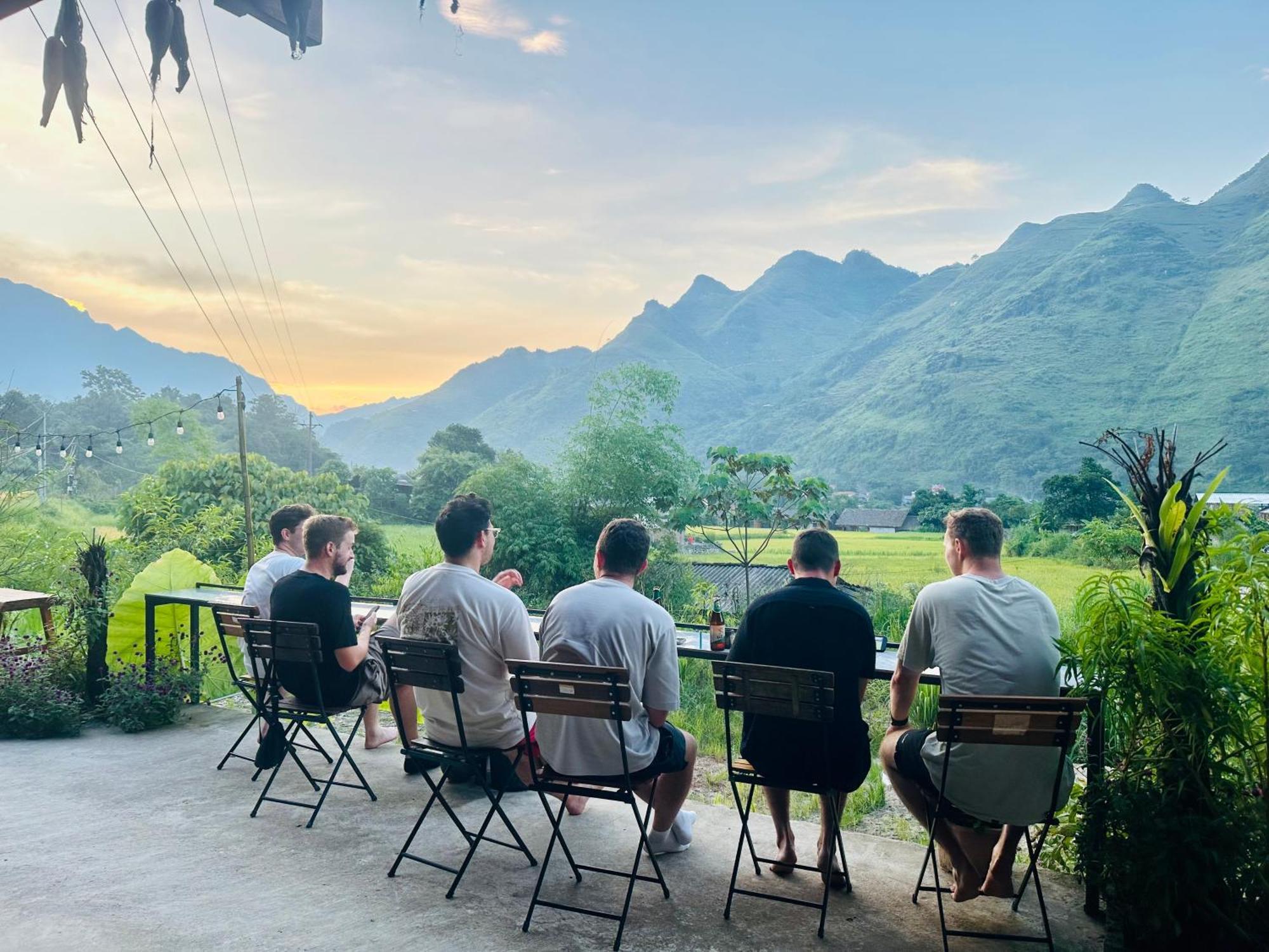 Du Gia Field View Homestay Lang Cac Экстерьер фото