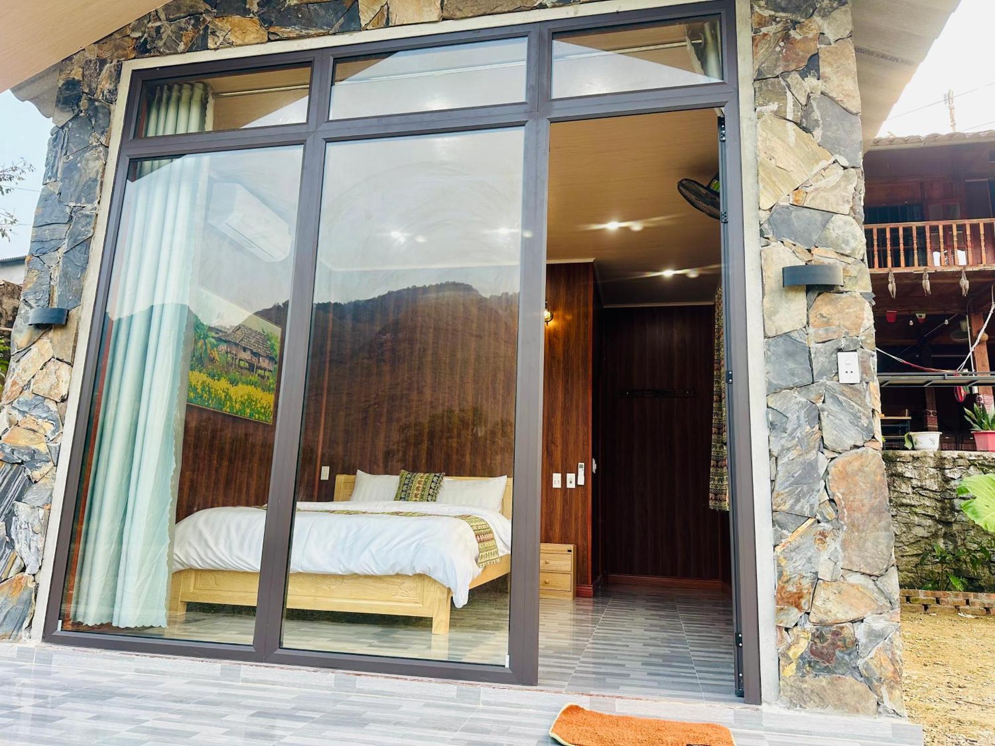 Du Gia Field View Homestay Lang Cac Экстерьер фото